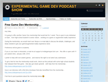 Tablet Screenshot of indiegamepod.com